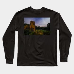 Midnight at St Mary's Church, Newchurch in Pendle Long Sleeve T-Shirt